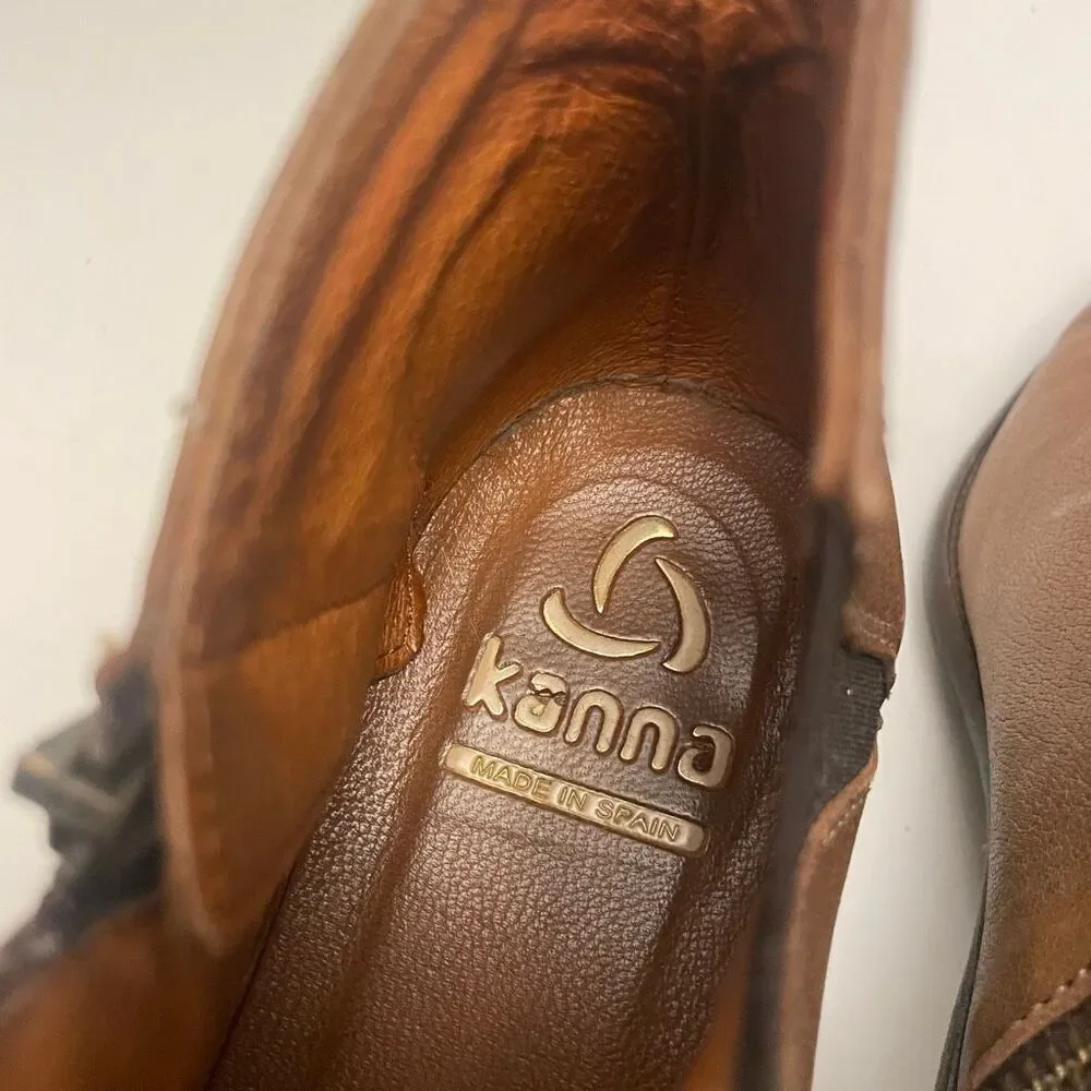 Kanna Booties Made in Spain, 38 Quality, richmom